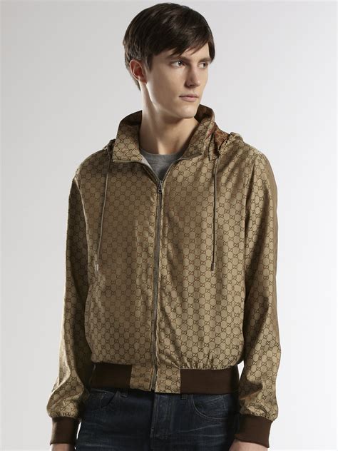 gucci k way jacket|Gucci men's jacket.